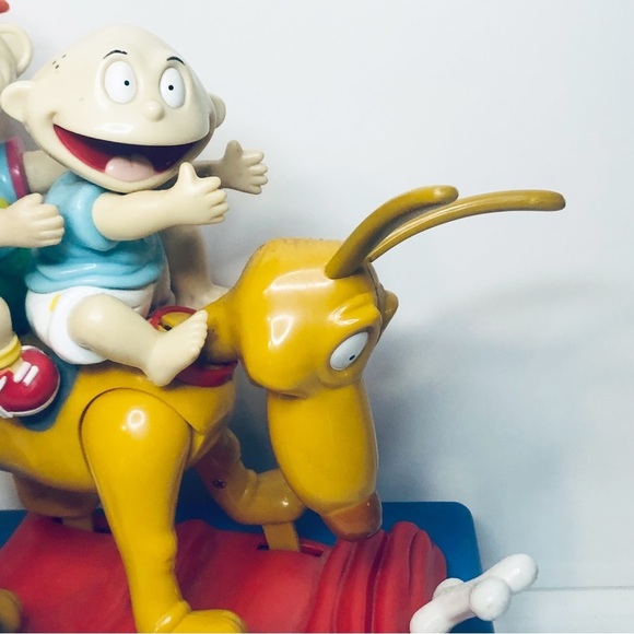 Rugrats VTG 1997 Chuckie Tommy Spike Electronic Motion Bank Rugrats Theme Song - Picture 9 of 14